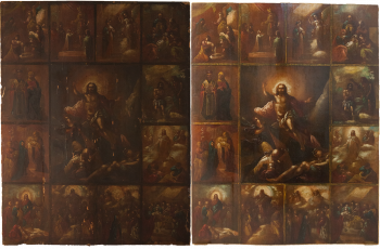 Воскресение Христовов с двунадесятыми праздниками