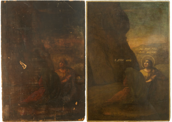 Жены мироносицы у гроба