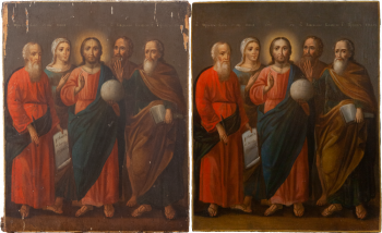 Деисус с избранными святыми