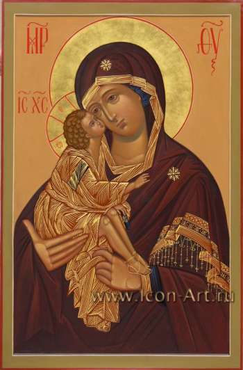 Икона Пресвятой Богородицы «Донская» из местного ряда