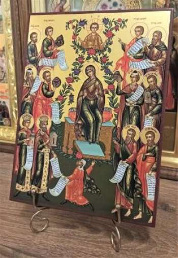 Икона Похвала Пресвятой Богородицы