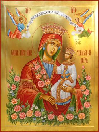 Икона Пресвятой Богородицы «Неувядаемый Цвет»