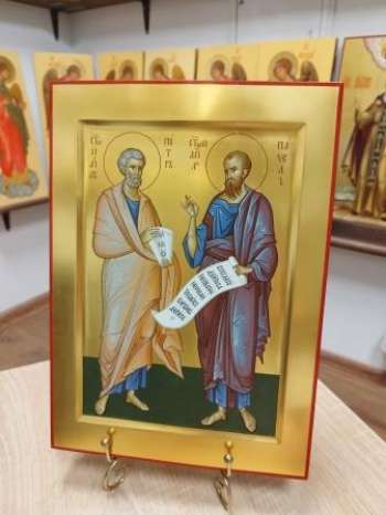 Икона святых первоверховных апостолов Петра и Павела