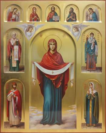 Покров Пресвятой Богородицы с избранными святыми