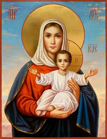 Икона Божией Матери "Леушинская"