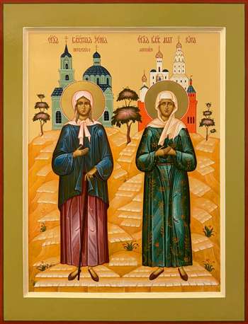 Святые блаженный Ксения и Матрона