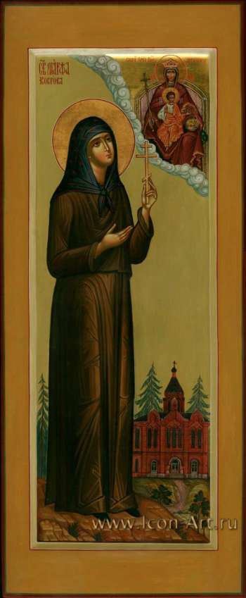 Святая Марфа Коврова, прмц., (новомученица) и образ Пресвятой Богородицы «Державная»