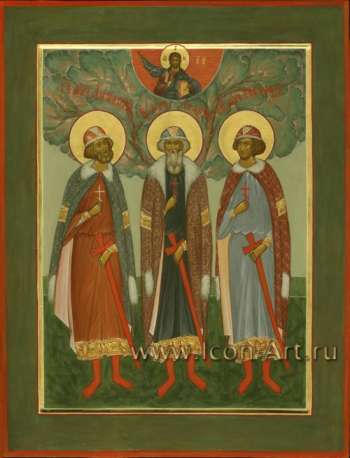 Святые Литовские (Виленские) мученники: Святой Антоний Виленский, Святой Евстафий Виленский, Святой Иоанн Виленский