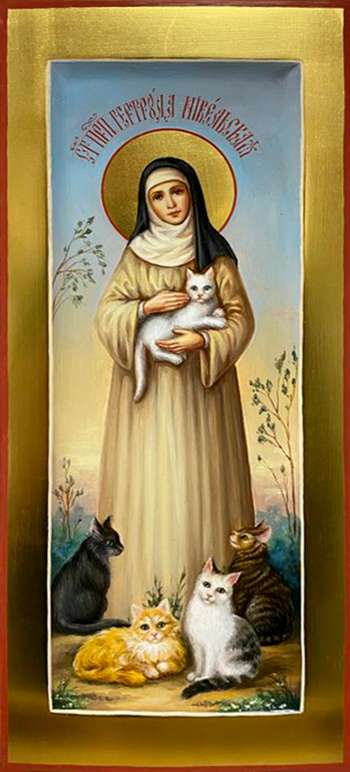 Святая Гертруда