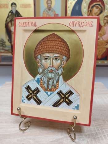 Икона святого Спиридона Тримифунтского