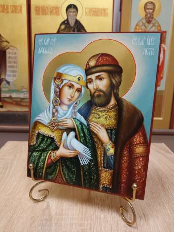 Святые благоверный князь Петр и княгиня Феврония Муромские