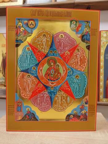 Икона Пресвятой Богородицы Неопалимая купина