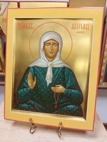 Икона святой блаженной Матроны Московской