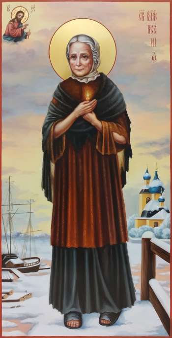 Святая блаженная Ксения Петербуржская