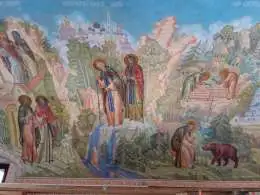 Деталь росписи в Смольнево