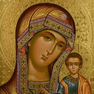 Икона Пресвятой Богородицы Казанская, вид 3