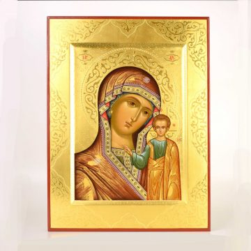 Икона Казанской Богородицей 002091, вид 2