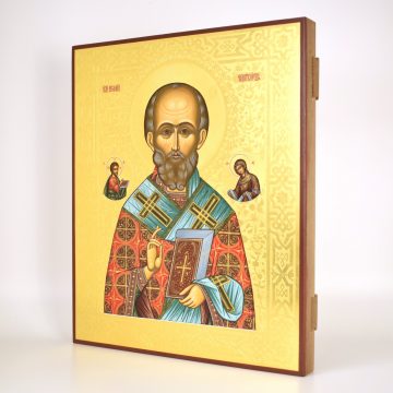 Икона Святитель Николай Никейское чудо, вид 2