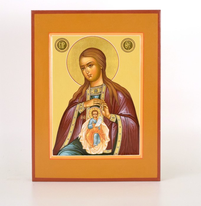 Икона Пресвятой Богородицы Помощница в родах