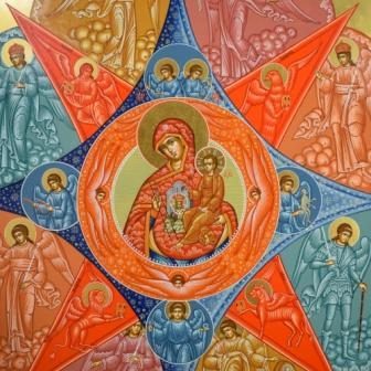 Икона Пресвятой Богородицы "Неопалимая купина", вид 4