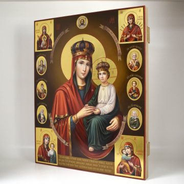 Икона Пресвятой Богородицы "Споручница грешных", вид 4