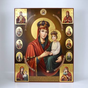 Икона Пресвятой Богородицы "Споручница грешных", вид 2