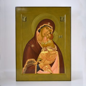 Икона Образ Пресвятой Богородицы "Умиление", вид 3