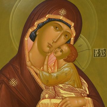 Икона Образ Пресвятой Богородицы "Умиление", вид 4