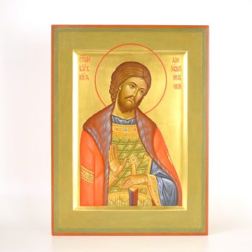 Икона святого Александра Невского, вид 3