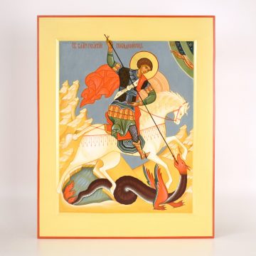 Икона Святой Великомученик Георгий Победоносец, вид 3