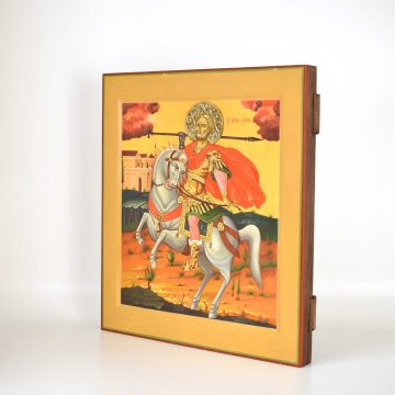 Икона Святой Великомученик Мина Котуанский 2596, вид 3