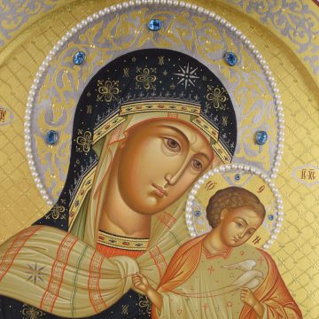 Икона Пресвятая Богородица Голубицкая, вид 3