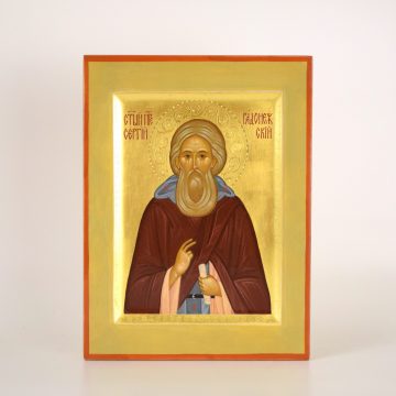 Икона Преподобный Сергий Радонежский, вид 3