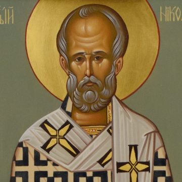 Икона Святителя Николая Чудотворца, вид 3