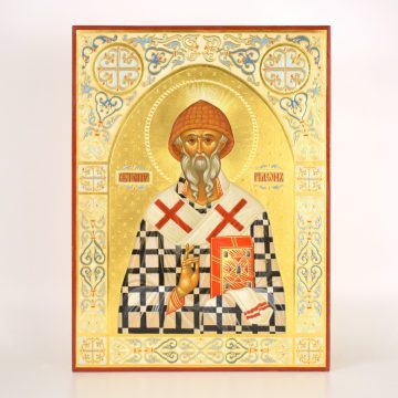 Икона Святителя Спиридона Триминунтского, вид 3