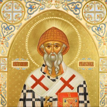 Икона Святителя Спиридона Триминунтского, вид 4