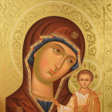 Венчальные иконы с Пресвятой Богородицей Казанская 2039, вид 5