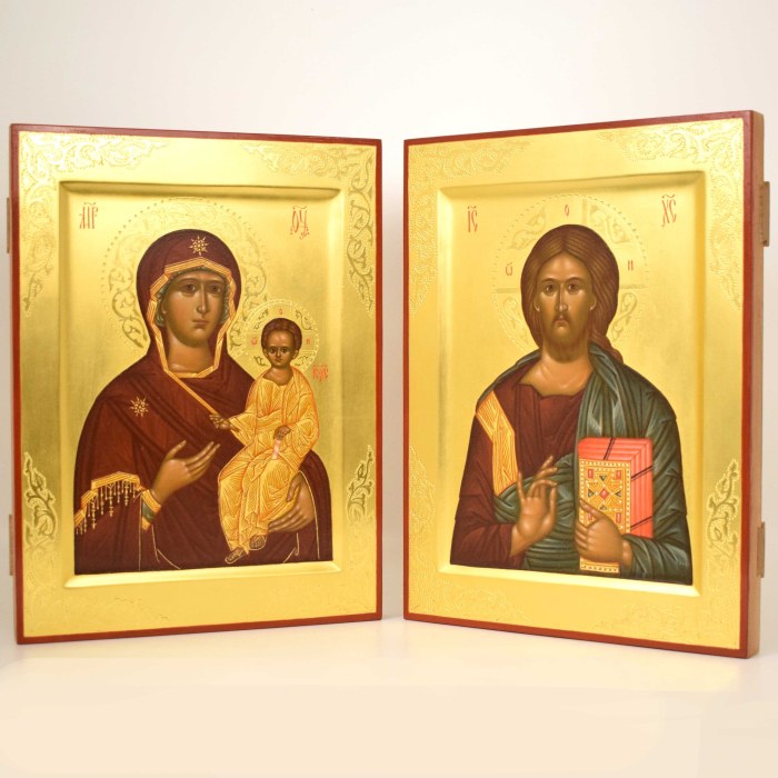 Венчальные иконы с Пресвятой Богородицей Смоленская